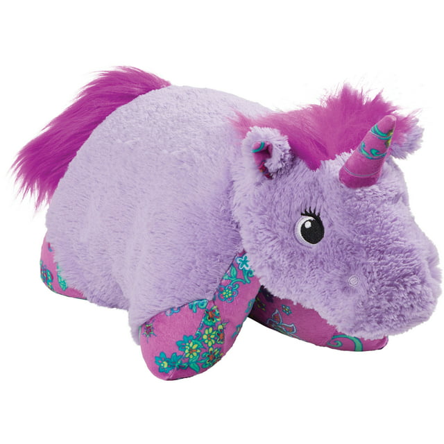 Pillow Pets 18" Lavender Unicorn Stuffed Animal Plush Toy Pillow Pet