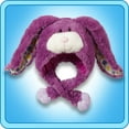 thumbnail image 1 of Pillow Pets Bunny Purple Hat Plush Toy Gift, 1 of 1