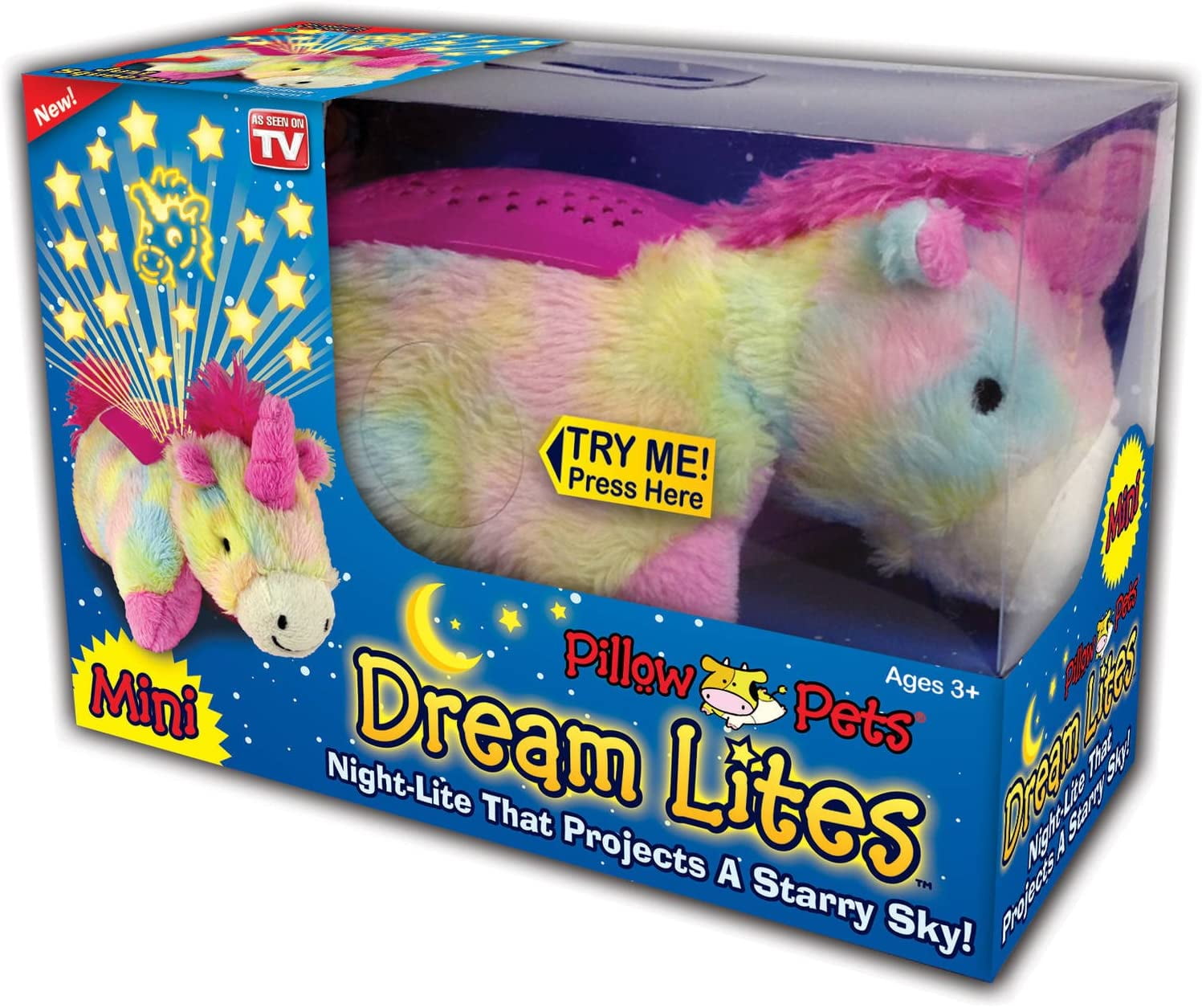 Rainbow unicorn pillow pet hotsell