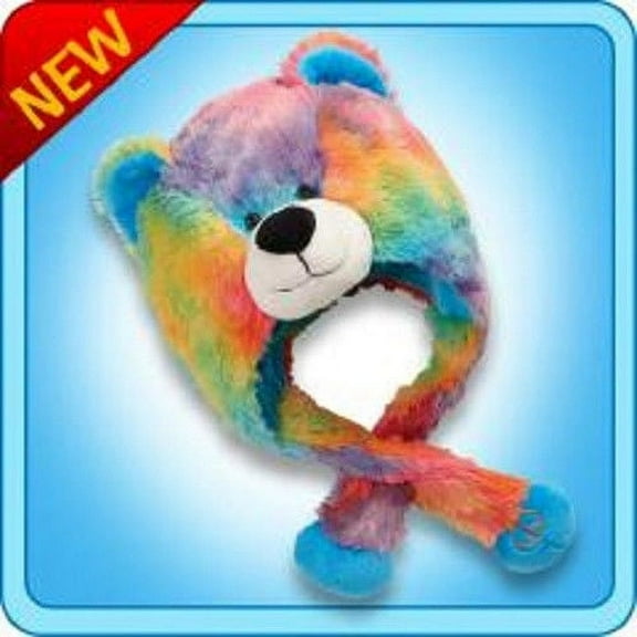 Pillow Pets Peacefull Bear Hat Plush Toy Gift