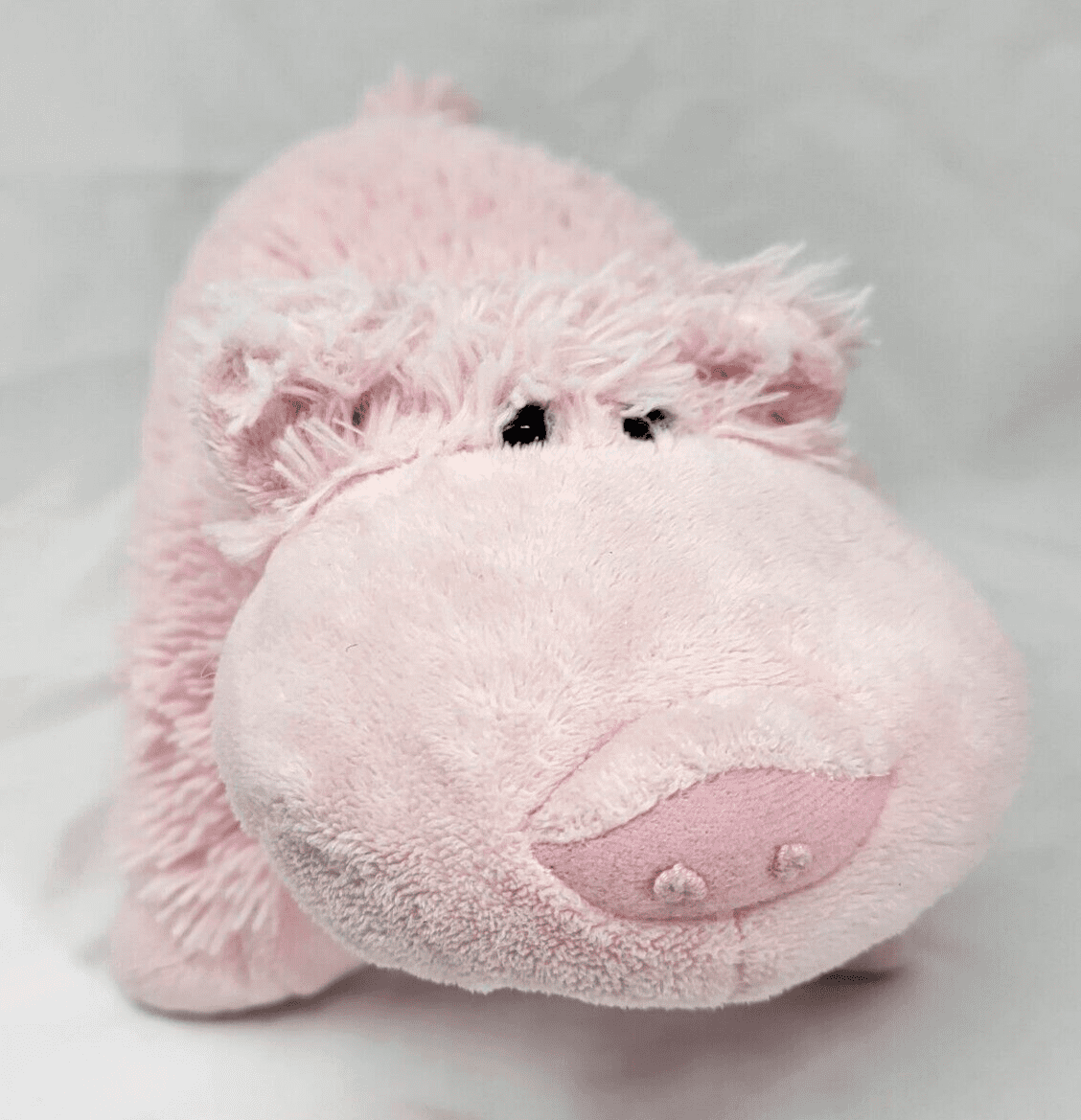 Pillow Pets Pee Wee PIG 12” Plush Pillow Cuddle Stuffed Animal Piglet Pink  Farm (BONUS 1 FUN CHOPS) - Walmart.com, image size:1128x1169