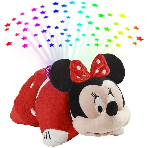Pillow Pets Sleeptime Lite Disney Rockin The Dots Minnie Mouse Plush Night Light
