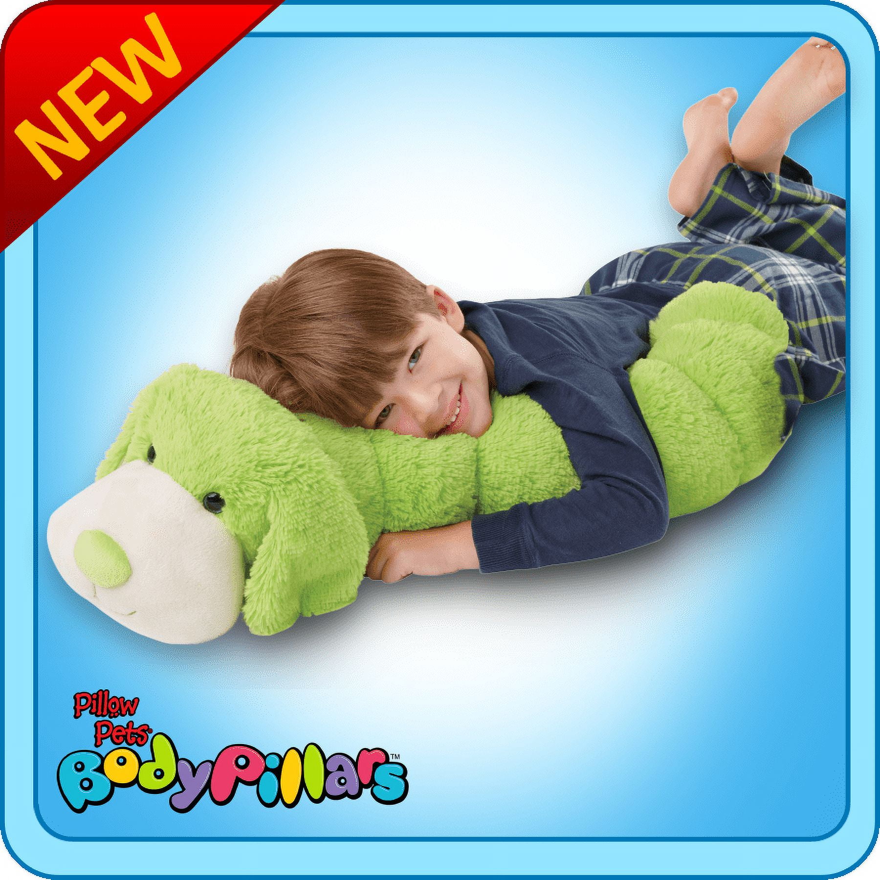 Neon Squiggly Dog BodyPillar by Pillow Pets