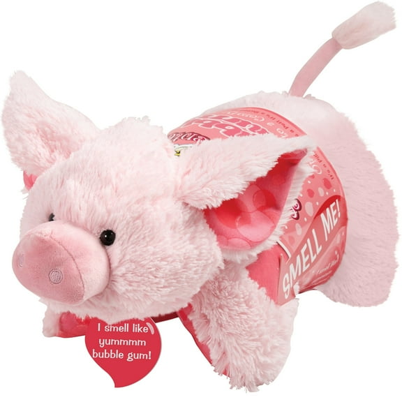 Pillow Pets Sweet Scented Bubble Gum Piggy