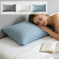thumbnail image 1 of Pillow Protector Cover, Standard Size Breathable Waterproof Pillowcase Guard, Hygienic Stain-proof Bedding Encasement for Allergen and Dust Mite Protection, Topliu, 1 of 8