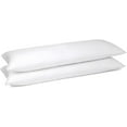 thumbnail image 1 of Micropuff Body Pillow Covers with Zipper - Soft Brushed Microfiber Body Protector, Noiseless and Only Quality Fabrics Used Body Pillowcase with Zipper 20x55 (2 Pack) White, 1 of 8