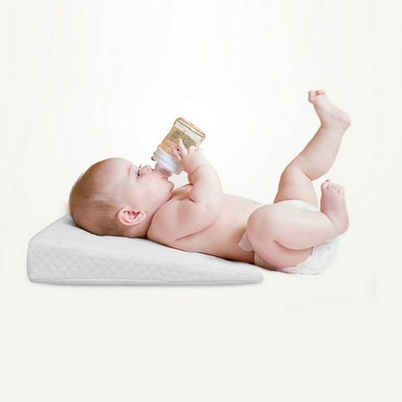 Pillow Reflux Cushion Foam For Pram Cot Bed Flat Hеad Pillow Case Easy To Use