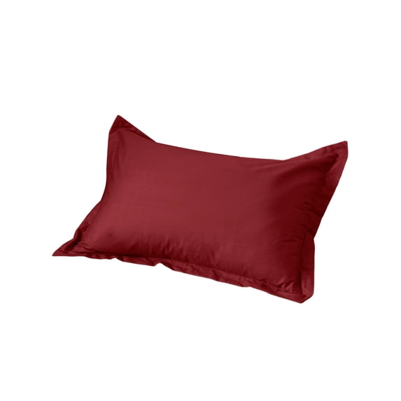 Pillow Shams, Microfiber Standard, Fade, Wrinkle and Shrinkage Resistant Soft Pillow Covers with Envelope Closure Sham Cover for Hot Sleepers Wine