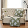 thumbnail image 1 of Pillow Shell - Dobson Printed 2 Piece Pillow Shell Set - 26" x 26" - Mosstone, 1 of 3