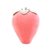 Pillow Simulation Fruit Soft Strawberry Plush Toy Doll Gift for Decoration Cuddly Friend Safe Chewing Embroidered Detail