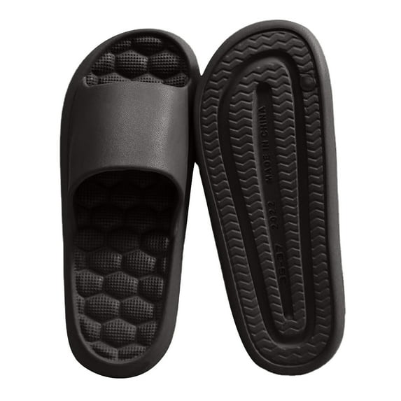 Pillow Slippers for Women and Men Non Slip Quick Drying Shower Slippers Women Men Massage Slippers Home Couple Shoes Indoor Outside Soft Soled Bathroom Bath Slippers 7