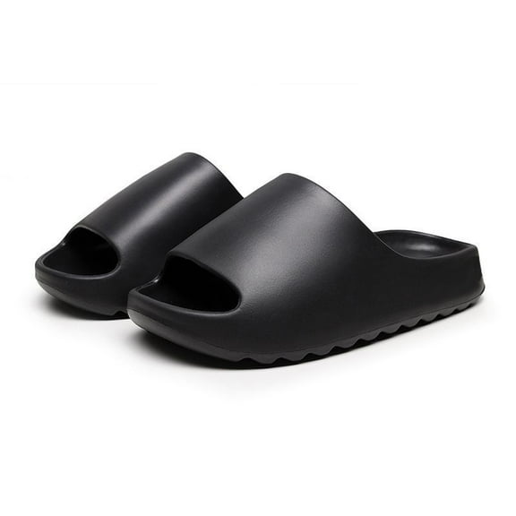 Pillow Slippers for Women and Men, Soft Summer Cloud Sandals, Non Slip Quick Drying Shower Slides, Cushioned Thick Sole, Comfort Indoor and Outdoor Shoes