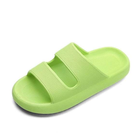 Pillow Slippers for Women and Men, Soft Summer Cloud Sandals, Non Slip Quick Drying Shower Slides, Cushioned Thick Sole, Comfort Indoor and Outdoor Shoes