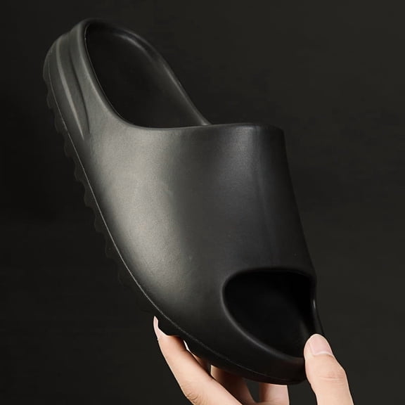 Pillow Slippers for Women and Men, Soft Summer Cloud Sandals, Non Slip Quick Drying Shower Slides, Cushioned Thick Sole, Comfort Indoor and Outdoor Shoes