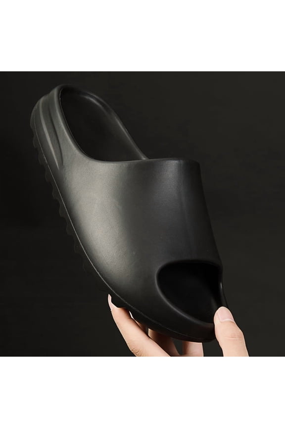 Pillow Slippers for Women and Men, Soft Summer Cloud Sandals, Non Slip Quick Drying Shower Slides, Cushioned Thick Sole, Comfort Indoor and Outdoor Shoes