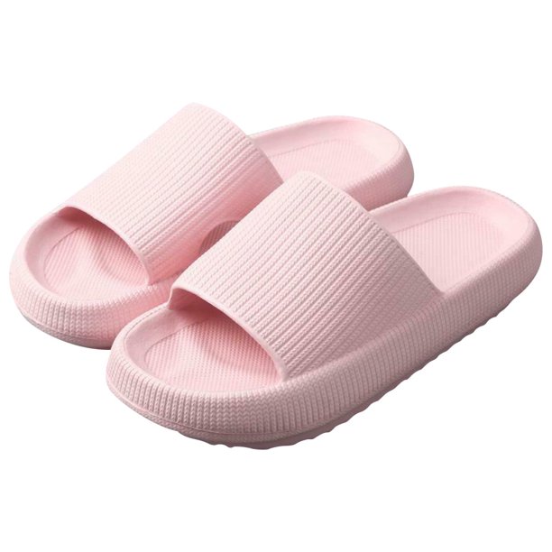 Pillow Slippers for Women,Rosyclo Shower Massage Bathroom Non-Slip ...