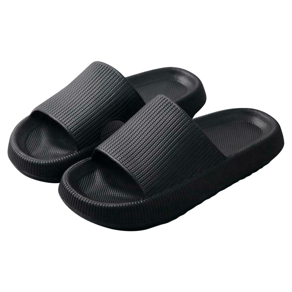 Pillow Slides Slippers for Women, Non-slip Massage Foam Shower