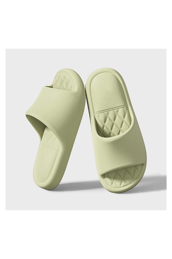 Pillow Slippers for Women,Lightweight Massage Pool Slides Sandals Soft Cushioned Anti-Slip Slides Slippers Comfort Quick Drying Shower Shoes