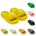 thumbnail image 1 of Pillow Slippers for Women Men Non-Slip Quick Drying Bathroom Shower Sandals Thick Sole Cloud Slides Indoor & Outdoor, 1 of 7