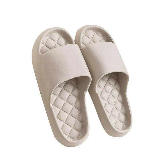 Pillow Slippers for Women and Men,Cloud Slides Slippers House Slides Shower Shoes Slip On Beach Sandals