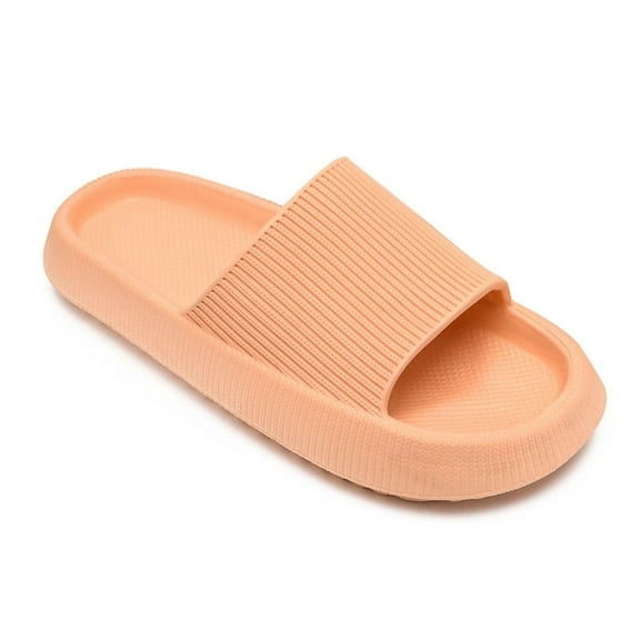 Pillow Slippers for Women and Men,Cloud Slippers Non Slip Quick Drying Shower Slides Bathroom Sandals,Cushioned Thick Sole,Easy to Clean