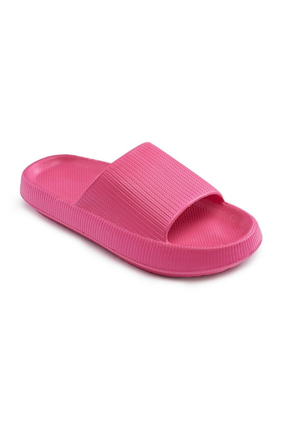 Pillow Slippers for Women and Men,Cloud Slippers Non Slip Quick Drying Shower Slides Bathroom Sandals,Cushioned Thick Sole,Easy to Clean