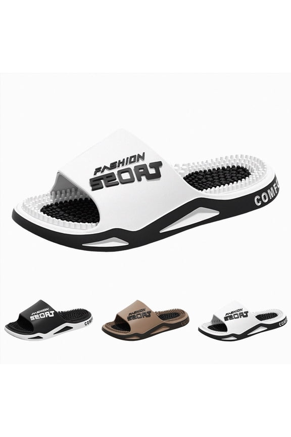 Pillow Slippers for Women and Men Home Slip on Shower Sandals Shoes Cushioned Thick Sole Lightweight Summer Slides Khaki Size 9