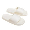 thumbnail image 1 of Pillow Slippers for Women and Men, House Cloud Slides Shower Sandals, Cushioned Thick Soft Sole Quick Dry Home Shoes White Women Sandal, 1 of 2