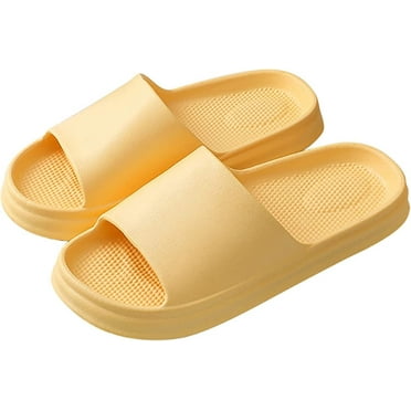 Pillow Soft Slide Cloud Slippers Sandals For Women Men Anti-slip Open Toe Bathroom Indoor Outdoor Comfy EVA Slippers