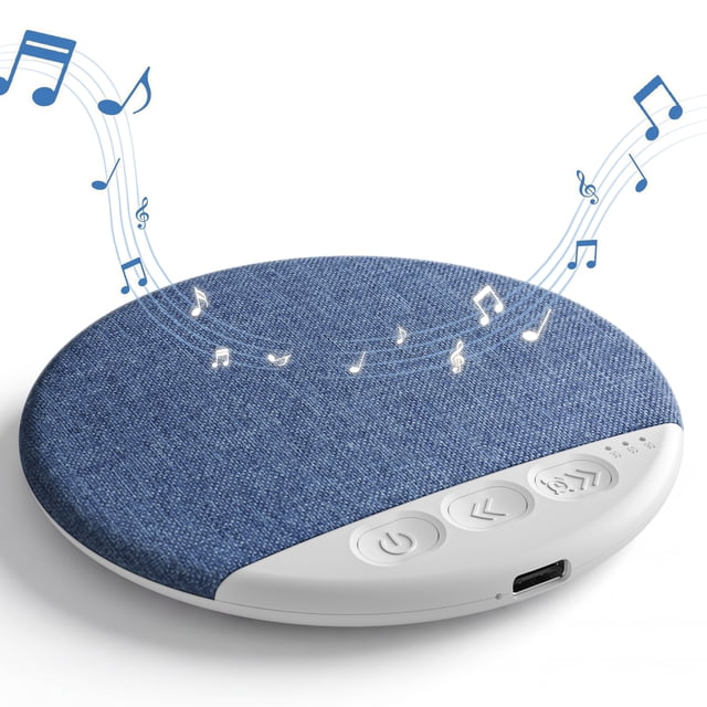 Pillow Speaker for Sleeping, Bluetooth Under Pillow Speaker with White Noise & Sleep Timer, Ultra-Thin Bed Speaker for Side Sleepers, 48H Battery Life for Adult Kids,Gifts