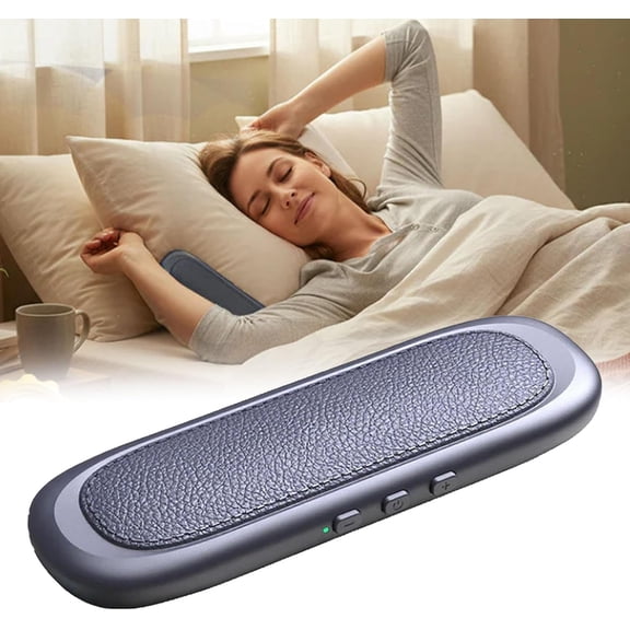 Pillow Speaker for Sleeping, Mini Bone Conduction Bluetooth Under Pillow Speaker, Private Under Pillow Speakers for Sleeping, Sleep Timer, for Side Sleepers & Deep Sleep (Q)