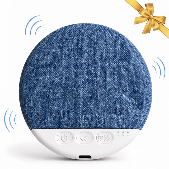Under Pillow Speaker for Sleeping, Ultra-Thin Bluetooth Speaker with White Noise, Sleep Timer & 20+ Hour Battery for Side Sleepers, Travel, Dorm, Home,Gifts