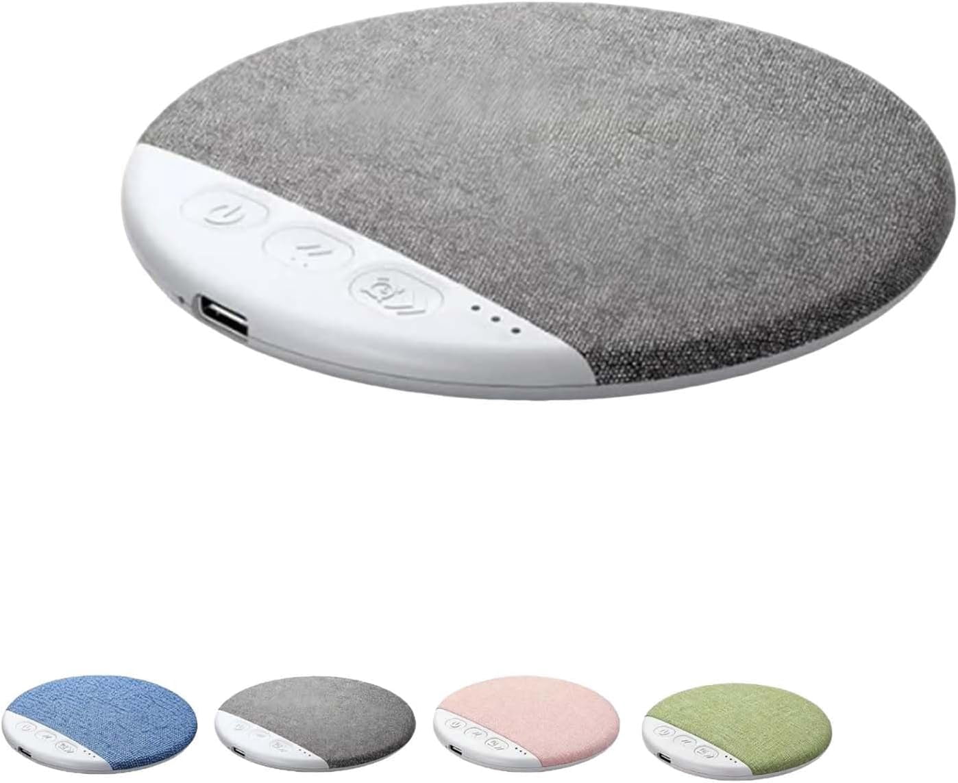 Pillow Speakers for Sleeping, Bluetooth Under Pillow Speaker with White Noise, Ultra-Slim Bed Speaker for Side Sleepers, Wireless Bed Speaker for Night Use