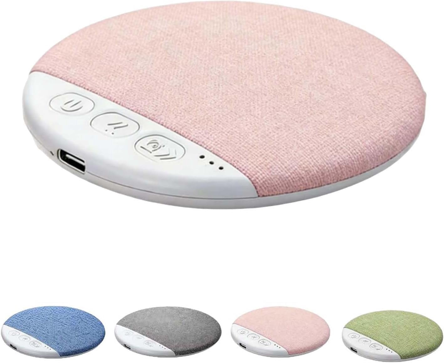 Pillow Speakers for Sleeping, Bluetooth Under Pillow Speaker with White Noise, Ultra-Slim Bed Speaker for Side Sleepers, Wireless Bed Speaker for Night Use