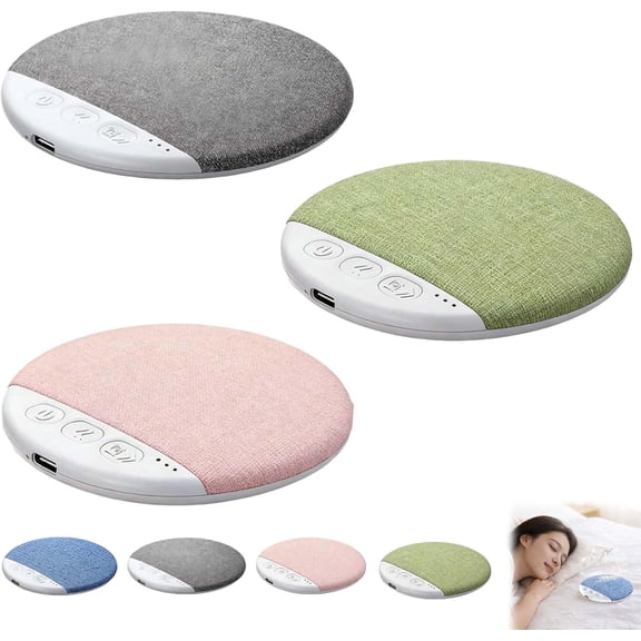 Pillow Speakers for Sleeping, Bluetooth Under Pillow Speaker with White Noise, Ultra-Slim Bed Speaker for Side Sleepers, Wireless Bed Speaker for Night Use