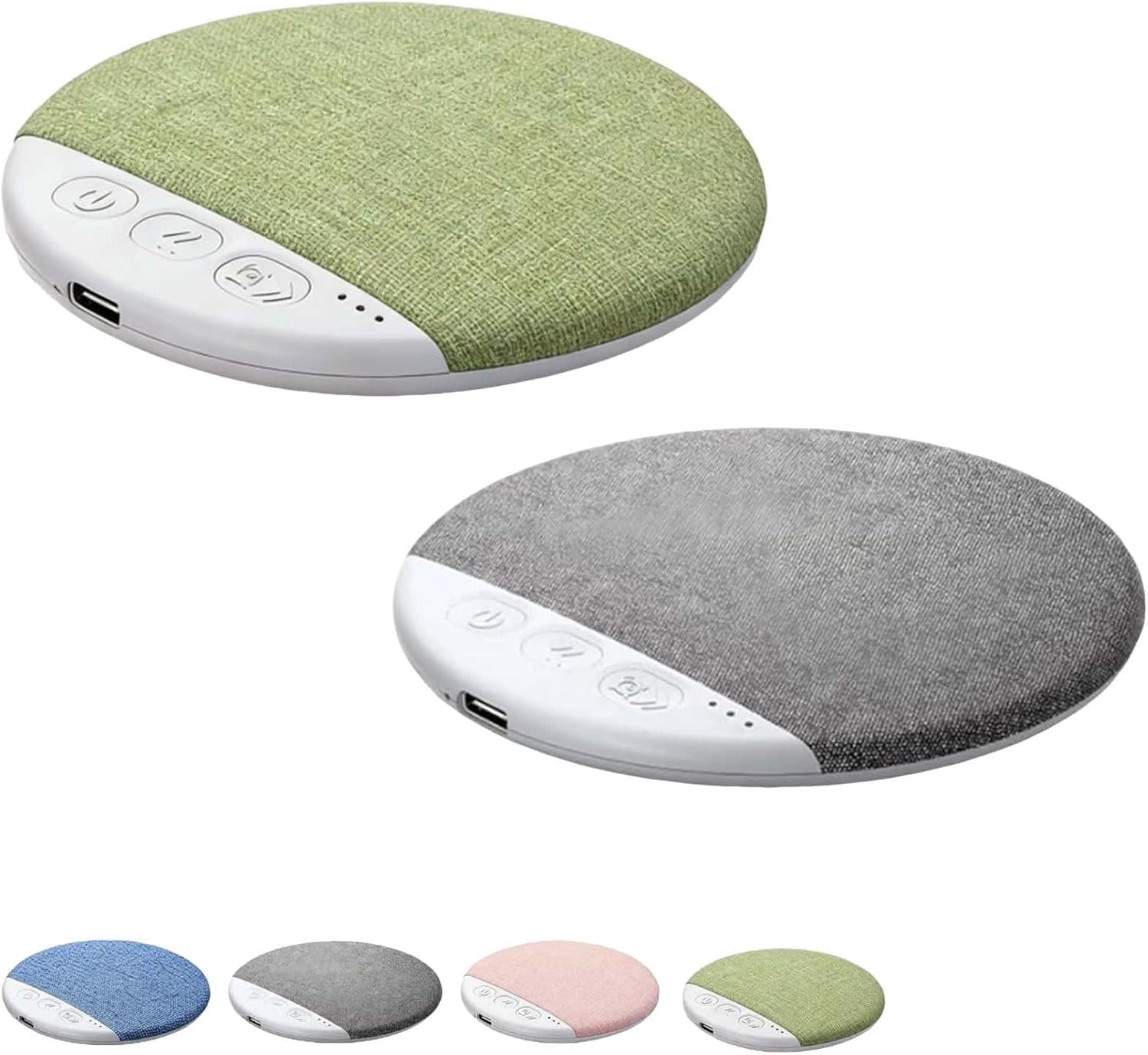 Pillow Speakers for Sleeping, Bluetooth Under Pillow Speaker with White Noise, Ultra-Slim Bed Speaker for Side Sleepers, Wireless Bed Speaker for Night Use
