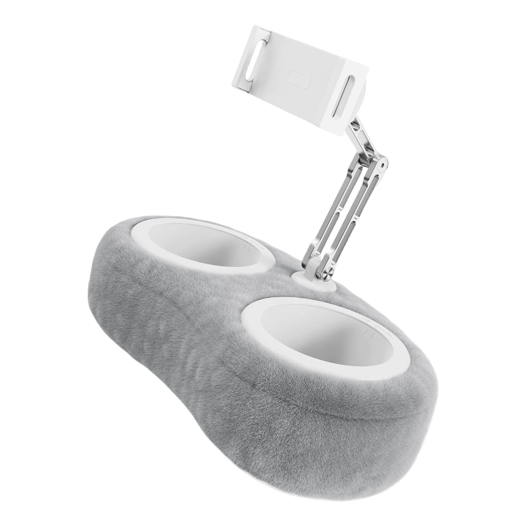 Pillow Stand Holder for Tablet with Two Snacks Bowl Tablet Stand Pillow for Reading in Bed for Tablet Phone Accessories