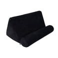 thumbnail image 1 of Pillow Tablet Stand for Ipad Plush Microfiber Mini Tablet Stand Mult-Angle Tablet Sofa Reading Stand Self Standing,with Phone Holder Lap Stand Mobile Phone Holder (Black), 1 of 12