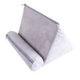 thumbnail image 1 of Pillow Tablet Stand for Ipad Plush Microfiber Mini Tablet Stand Mult-Angle Tablet Sofa Reading Stand Self Standing,with Phone Holder Lap Stand Mobile Phone Holder (Gray), 1 of 12