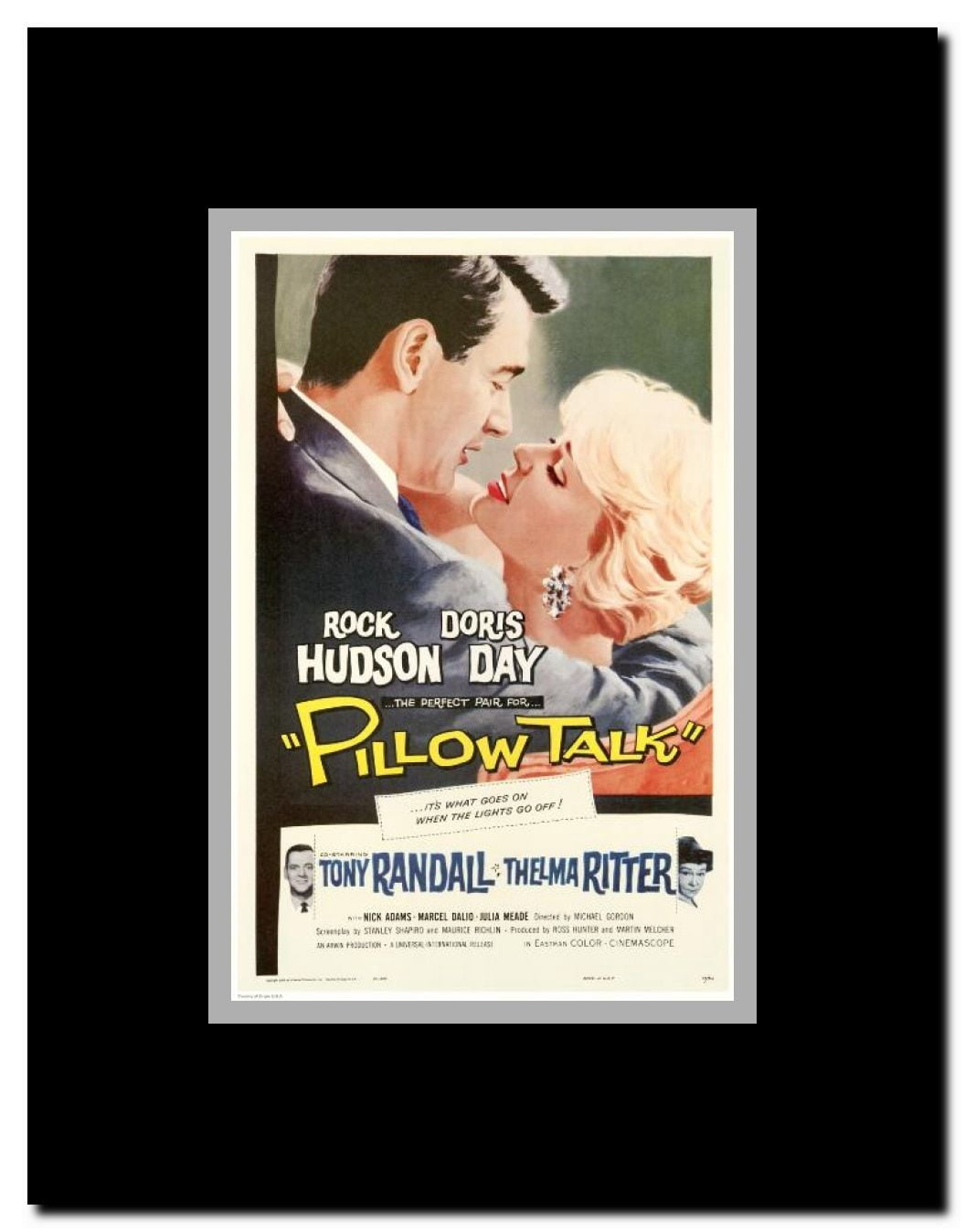 Pillow Talk Framed Movie Poster