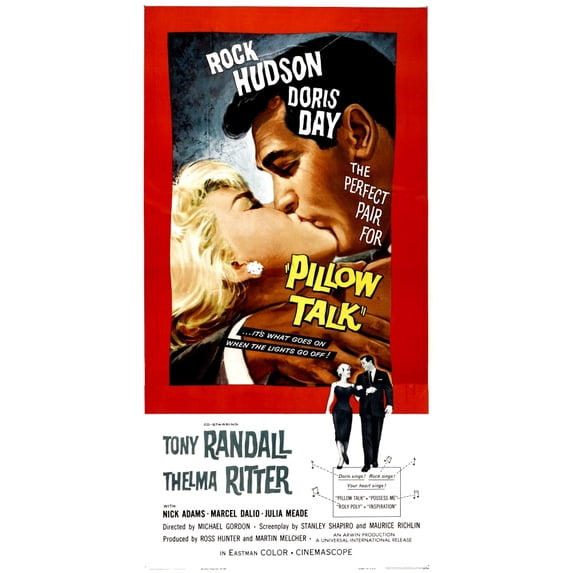 Pillow Talk Movie Poster Masterprint (24 x 36)