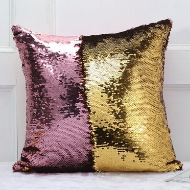 Pillow case double-sided comfortable pillow case two-color soft sequin pillow case pillow case-style19