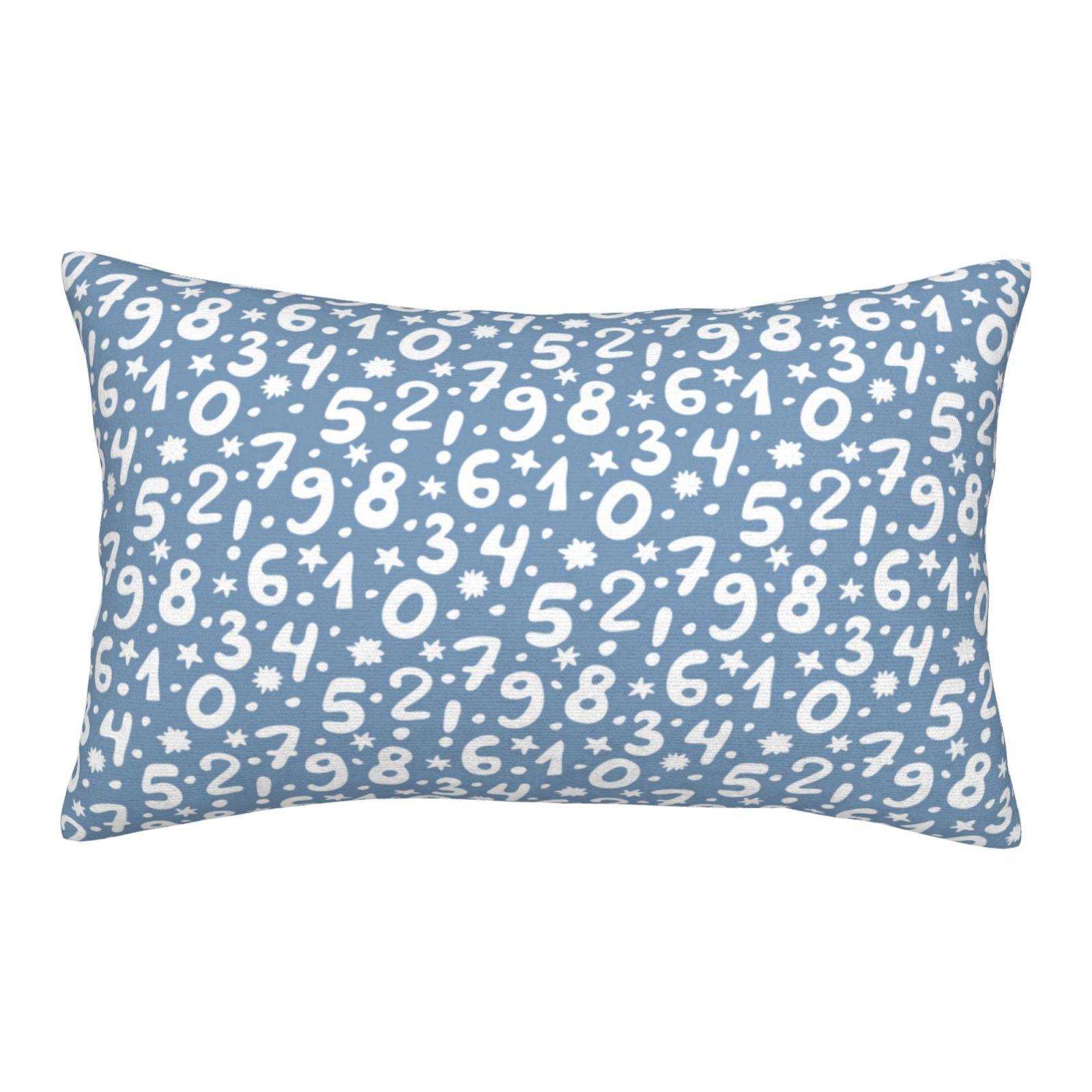 Pillow covers Standard Size - Math Print number Soft Pillow Protector ...