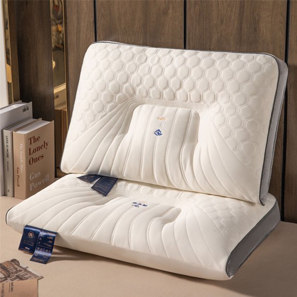 Pillow for Stomach Sleepers Business Class Adult Cervical Spine Support Pillow Comfortable Sleeping Aid Gift