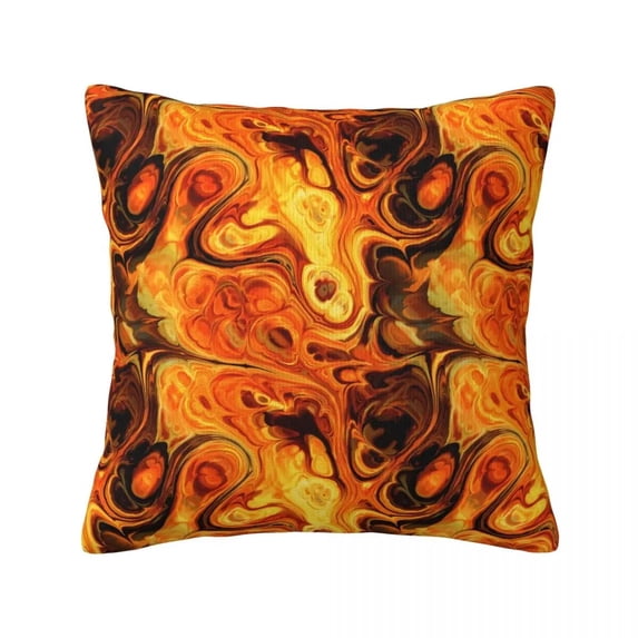 Pillowcase Abstract Printing Home Decor Zipper Spring Universal Cover