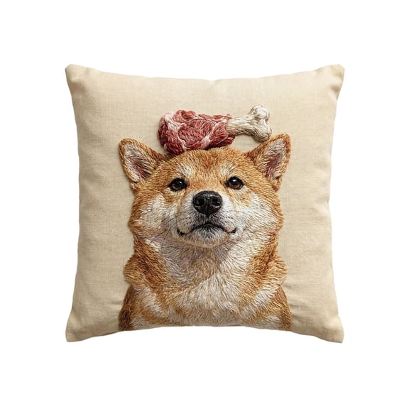 Pillowcase Cartoon Pet Design Pillowcase,Ultra Soft Touch Pillowcase,Long Lasting Shape Pillowcase,Lightweight Convenient Pillowcase,Warm Home Style Pillowcase,Comfortable Pillowcase