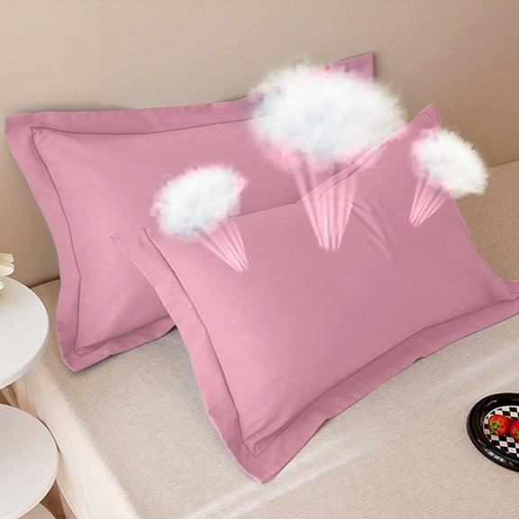 Pillowcase Cases Set Of 2 Polyester Microfiber Pillowcase 2 Pack Super Soft And Cozy Pillowcase Case Covers Ultra Soft Pillowcases Standard Size Breathable/ For house