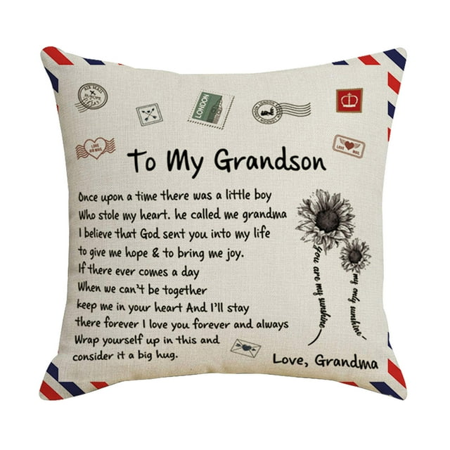 Pillowcase Kids Message Letter Pillowcases For Family And Friends