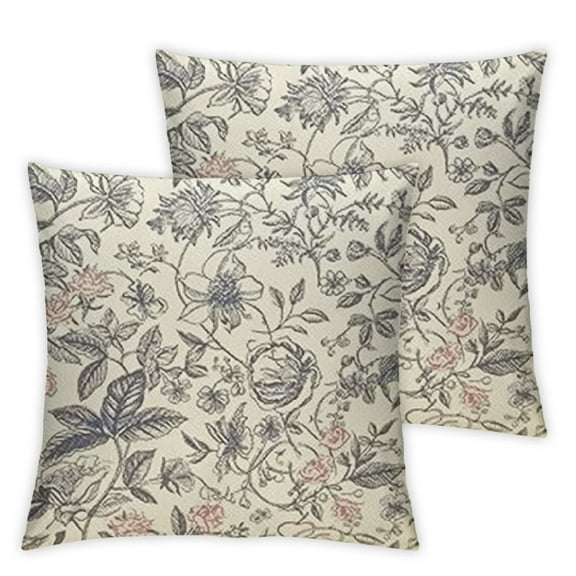 Pillowcase King Size with Vintage Floral Pillow Cases King Pillow Covers Envelope Closure