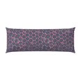 thumbnail image 1 of Pillowcase Long Strip 20x54in Does Not Contain Pillow Core Durable Invisible Zipper Close Easy To Install And Remove Snake Skin Print Style Palevioletred_1, 1 of 8